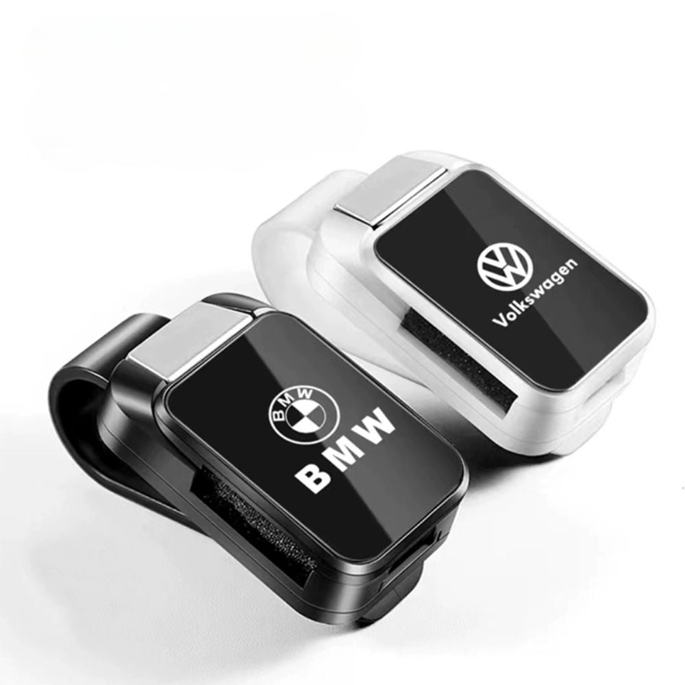 Clipe multifuncional para óculos de automóvel